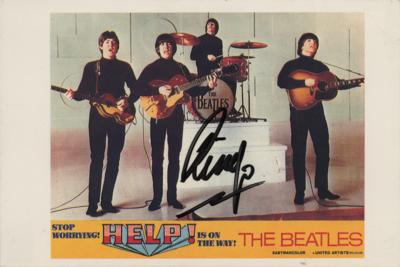 Lot #551 Beatles: Ringo Starr Signed Photograph - Image 1