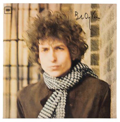 Lot #515 Bob Dylan Signed Album - Blonde on Blonde - Image 1