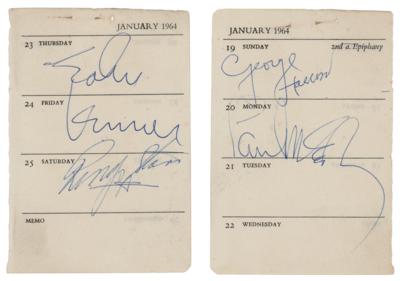 Lot #508 Beatles Signatures (1964) - Image 1