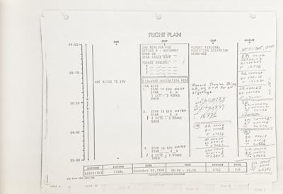 Lot #354 Apollo 8: James Lovell and Frank Borman Signed Oversized Apollo 8 Flight Crew Log - Image 5
