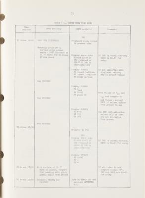 Lot #355 Fred Haise Signed Apollo 8 NASA Manual - Image 4