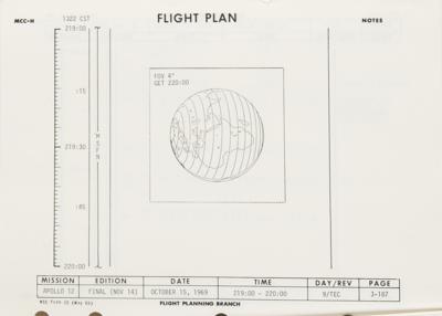 Lot #360 Apollo 12 Final Flight Plan - Image 5