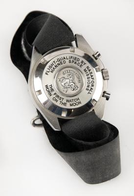 Lot #363 Apollo 18 Screen-Used Prop Cuff Checklist and Speedmaster Wristwatch - Image 2