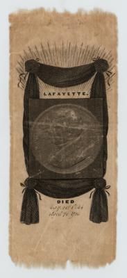 Lot #73 Marquis de Lafayette Original Mourning