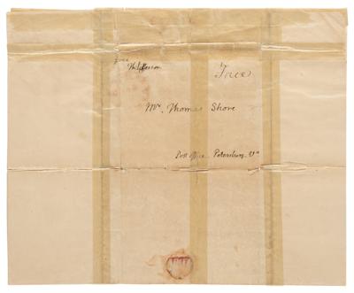 Lot #9 Thomas Jefferson Autograph Letter Signed with Free Frank on Monticello Lottery - Image 3