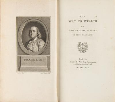 Lot #17 Benjamin Franklin First Edition Book: The Way to Wealth - Image 2