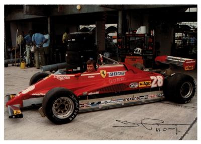 Lot #740 Enzo Ferrari Signed Photograph - Image 2