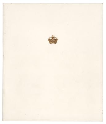 Lot #246 Elizabeth, Queen Mother Signed Christmas Card (1982) - Image 2