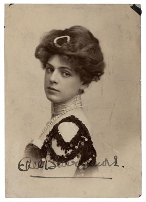 Lot #631 Ethel Barrymore Signed Photograph