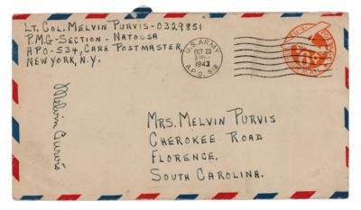Lot #279 Melvin Purvis Autograph Letter Signed - Image 3