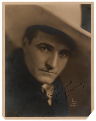 Lot #698 Tom Mix Signed Photograph - Image 1