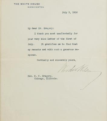 Lot #128 Dr. Martin Breckstein Presidential Collection of (41) Autographs (Washington to Clinton) - Image 28