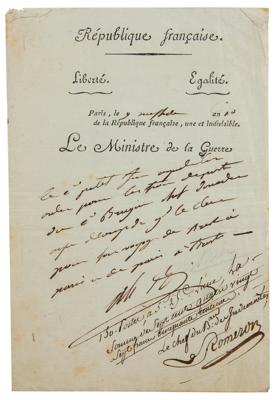 Lot #316 Napoleon Bonaparte and His Marshals Collection of (25+) Autographs - Image 5