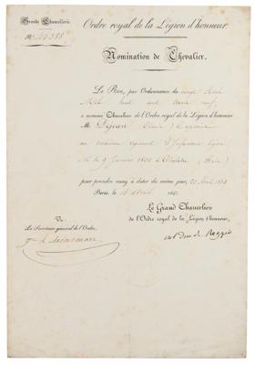 Lot #316 Napoleon Bonaparte and His Marshals Collection of (25+) Autographs - Image 7