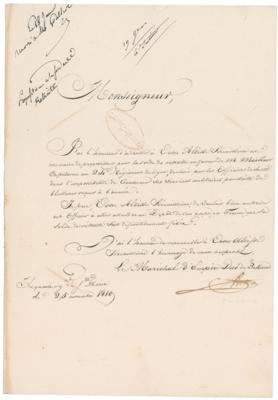Lot #316 Napoleon Bonaparte and His Marshals Collection of (25+) Autographs - Image 9