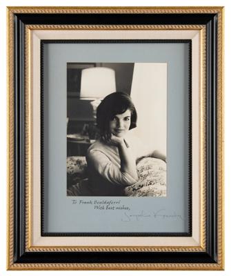 Lot #119 Jacqueline Kennedy Signed Photograph - Image 2