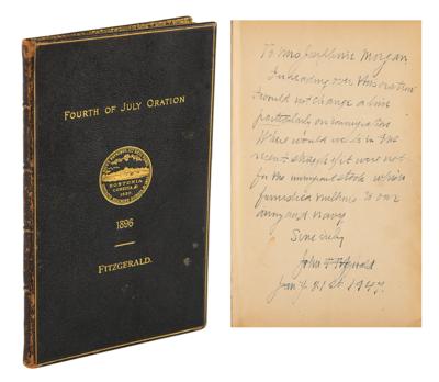 Lot #248 John F. Fitzgerald Signed Book
