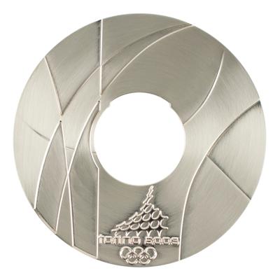 Lot #4095 Torino 2006 Winter Olympics Silver Winner's Medal - Image 3