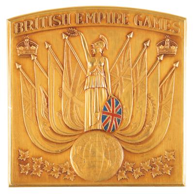 Lot #4341 Hamilton 1930 British Empire Games Gold