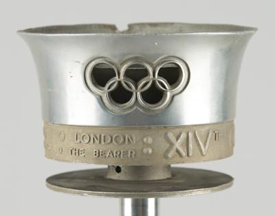 Lot #4002 London 1948 Summer Olympics Torch - Image 3