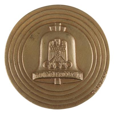 Lot #4120 Berlin 1936 Summer Olympics Participation Medal - Image 2