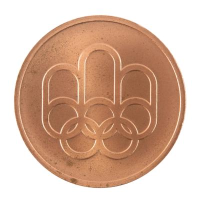 Lot #4142 Montreal 1976 Summer Olympics Copper Participation Medal - Image 2