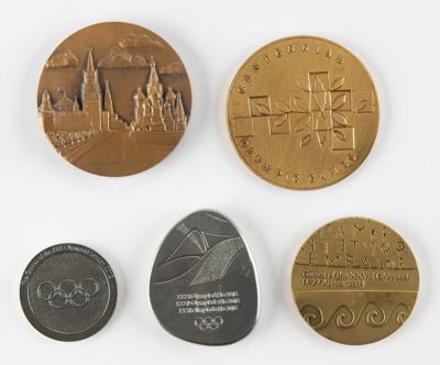 Lot #4102 Summer Olympics Collection of (5) Participation Medals - Image 2