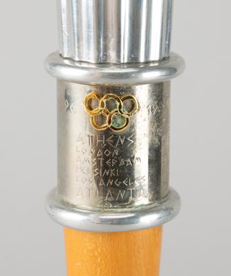 Lot #4022 International Olympics Committee 1996 Centennial Torch - Limited Edition, No. 15 of 44 - Image 3