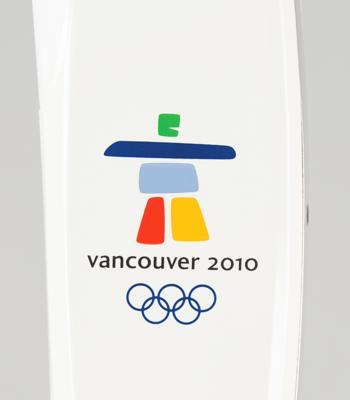 Lot #4032 Vancouver 2010 Winter Olympics Torch - From the Collection of IOC Member James Worrall - Image 4