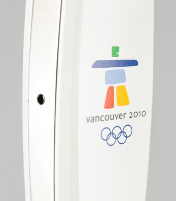 Lot #4032 Vancouver 2010 Winter Olympics Torch - From the Collection of IOC Member James Worrall - Image 6