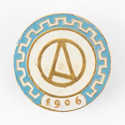 Lot #4172 Athens 1906 Intercalated Olympics Official Participant's Badge - Image 1