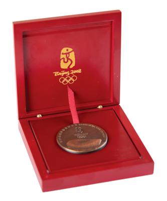 Lot #4159 Beijing 2008 Summer Olympics Bronze Participation Medal - Image 3