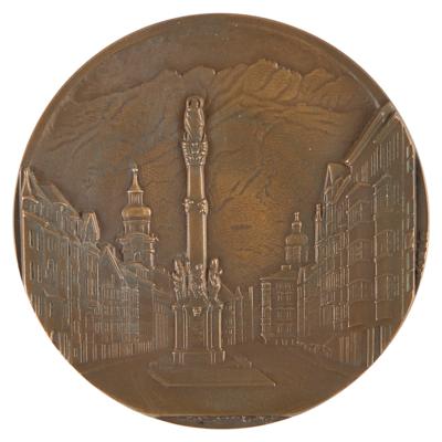 Lot #4133 Innsbruck 1964 Winter Olympics Bronze Participation Medal - Image 2