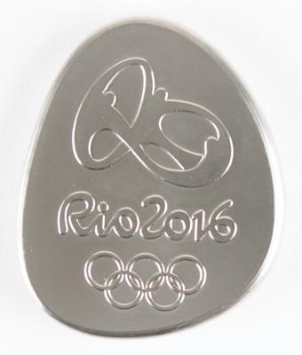 Lot #4162 Rio 2016 Summer Olympics Participation Medal - Image 1