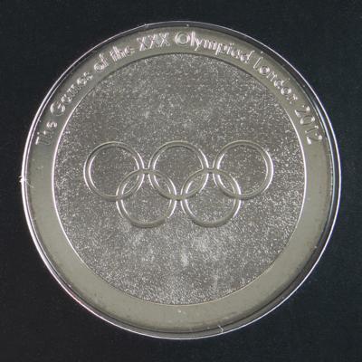 Lot #4161 London 2012 Summer Olympics Cupronickel Participation Medal - Image 1