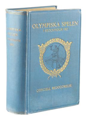 Lot #4263 Stockholm 1912 Olympics Official Report - Image 1