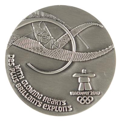 Lot #4160 Vancouver 2010 Winter Olympics Volunteer Participation Medal - Image 2
