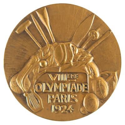 Lot #4053 paris 1924 Summer Olympics bronze winner's medal - Image 2