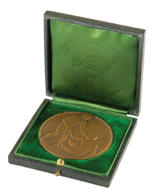 Lot #4053 paris 1924 Summer Olympics bronze winner's medal - Image 3