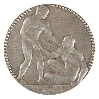 Lot #4054 Paris 1924 Summer Olympics Silver Winner's Medal - Image 1