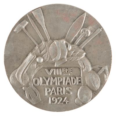 Lot #4054 Paris 1924 Summer Olympics Silver Winner's Medal - Image 2
