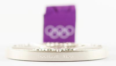 Lot #4098 London 2012 Summer Olympics Silver Winner's Medal for Football - Image 5