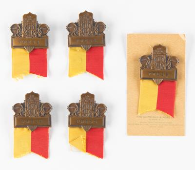 Lot #4185 Los Angeles 1932 Summer Olympics Press Badges (5) - Image 1