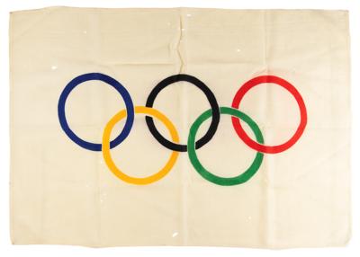 Lot #4345 Los Angeles 1932 Summer Olympics Flag