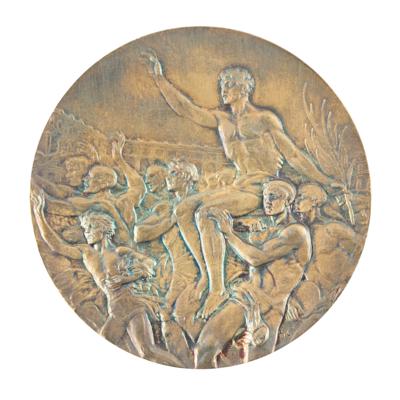 Lot #4057 Amsterdam 1928 Summer Olympics Gold Winner's Medal - Image 2