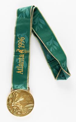 Lot #4088 Atlanta 1996 Summer Olympic Gold Winner's Medal - Presented to VIPs - Image 1