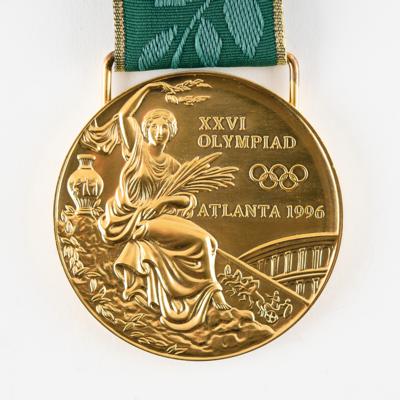 Lot #4088 Atlanta 1996 Summer Olympic Gold Winner's Medal - Presented to VIPs - Image 3
