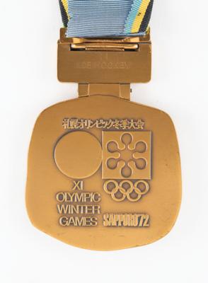 Lot #4076 Sapporo 1972 Winter Olympic Bronze Winner's Medal for Ice Hockey - Image 4
