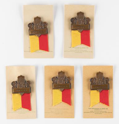 Lot #4186 Los Angeles 1932 Summer Olympics Press Badges (5) - Image 1