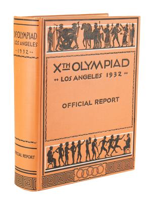 Lot #4290 Los Angeles 1932 Summer Olympics Official Report - Image 1